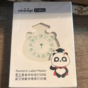 P10Pro White Numeric Label Maker-BOGO ITEM